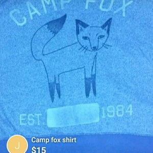 Camp fox sweater